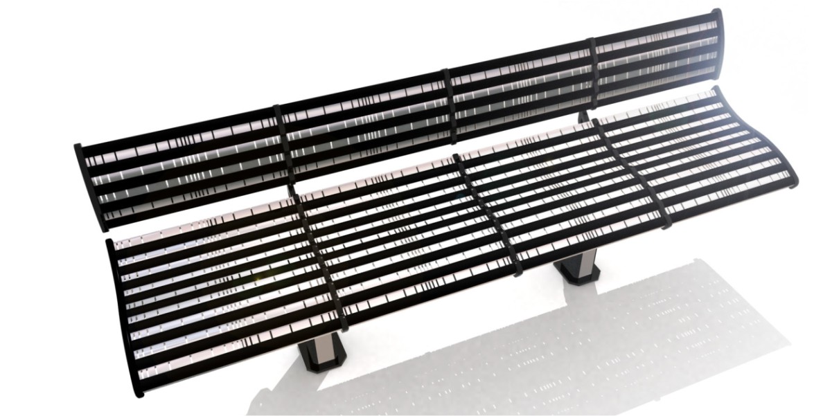 WELLE Aluminum Bench Collection